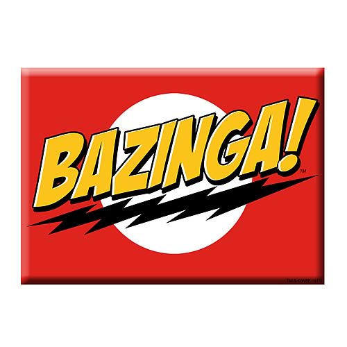 Big Bang Theory Bazinga Magnet