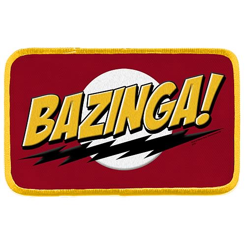 Big Bang Theory Bazinga Patch
