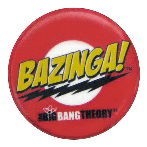 Big Bang Theory Bazinga! Pin