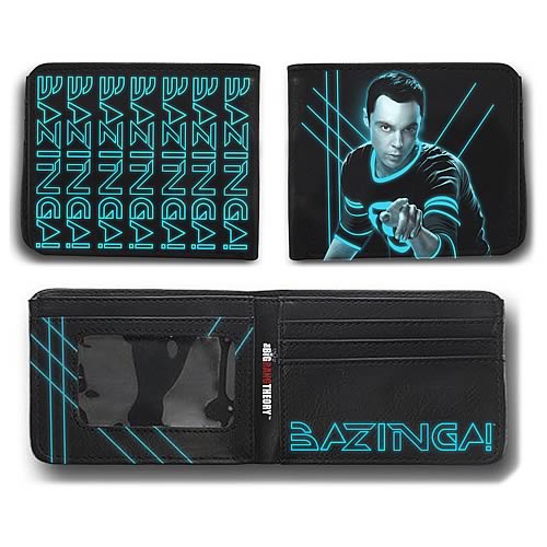 Big Bang Theory Sheldon Laser Bazinga! Wallet