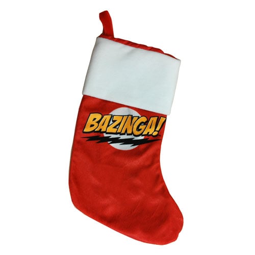 Big Bang Theory Bazinga Holiday Stocking
