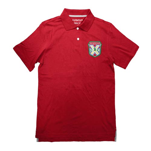 Caddyshack Bushwood Country Club Red Polo T-Shirt