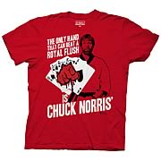 Chuck Norris Royal Flush T-Shirt