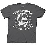 Chuck Norris Can Speak Braille T-Shirt