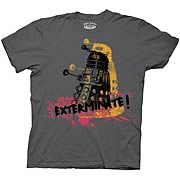 Doctor Who Dalek Exterminate Splatter T-Shirt