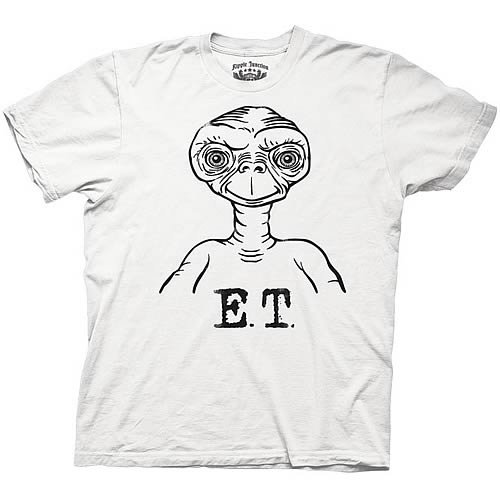 E.T. Black and White T-Shirt