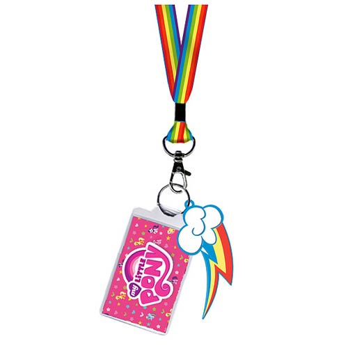 My Little Pony Rainbow Dash Cutie Mark Lanyard Key Chain