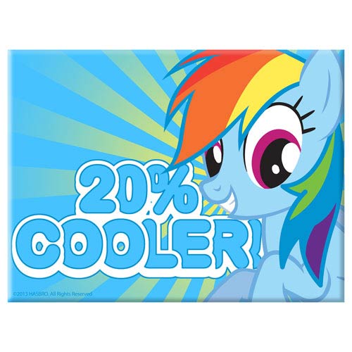 My Little Pony Rainbow Dash 20% Cooler Magnet