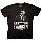 Parks and Recreation Ron F***ing Swanson T-Shirt