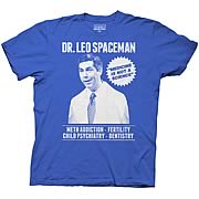 30 Rock Dr. Leo Spaceman T-Shirt