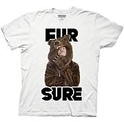 Workaholics Fur Sure Blake Sunglasses Bear Coat T-Shirt