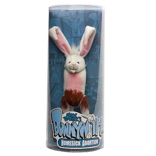 Bunnywith Homesick Abortion Plush