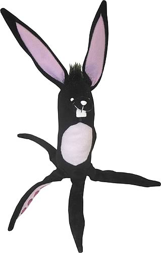 Bunnywith Black Plush