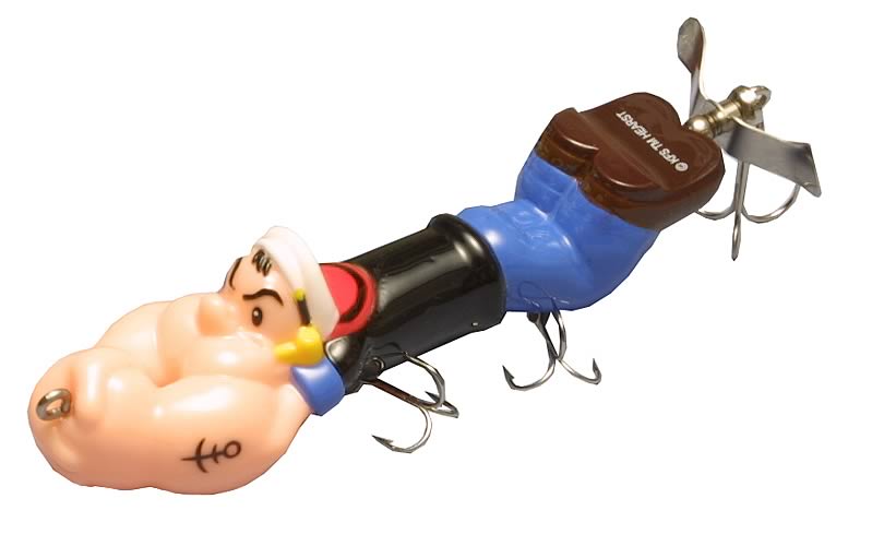 Popeye Propeller (Color) Fishing Lure