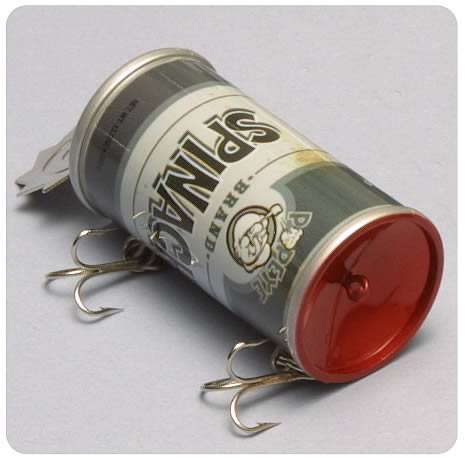 Popeye Spinach Can  (Vintage) Fishing Lure