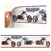American Chopper Peel and Stick Border Applique