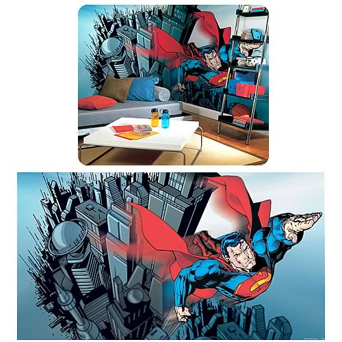 Superman Full Size Prepasted Mural