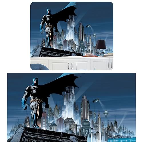 Batman Chair Rail Prepasted Mural