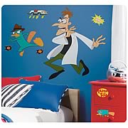 Phineas and Ferb Agent P Peel and Stick Giant Wall Applique