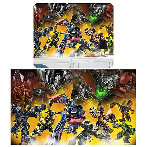 Transformers Revenge of the Fallen Chair Rail Mural