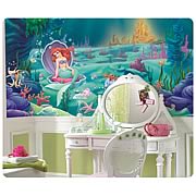 The Little Mermaid Chair Rail Prepasted Wall Mural