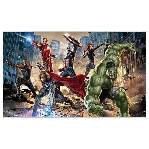 Avengers Full-Size Wall Mural