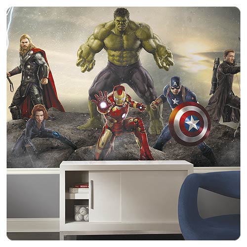 Avengers: Age of Ultron Ground Attack XL Prepasted Mural