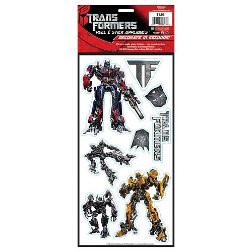 Transformers Peel and Stick Single Sheet