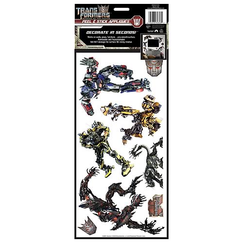 Transformers Revenge of the Fallen Peel and Stick Sheet