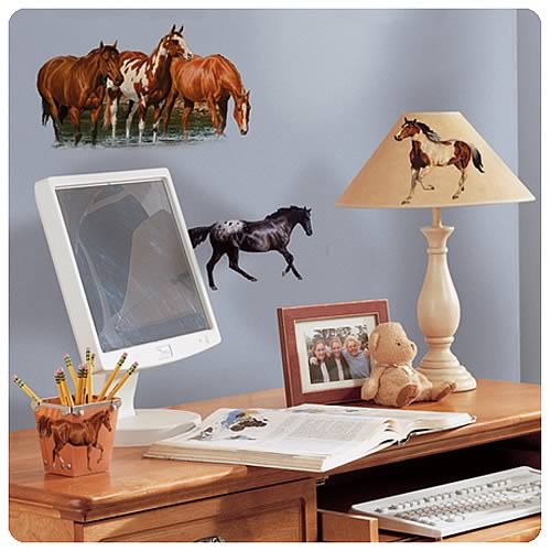 Wild Horses Peel and Stick Wall Appliques