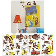 Curious George Peel and Stick Wall Applique