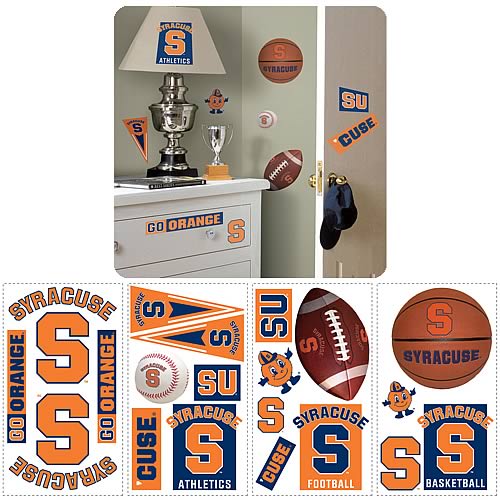 Syracuse University Peel and Stick Wall Applique