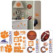 Clemson University Peel and Stick Wall Applique