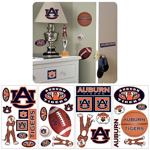 University Of Auburn Peel and Stick Wall Applique