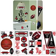 North Carolina State University Peel and Stick Wall Applique