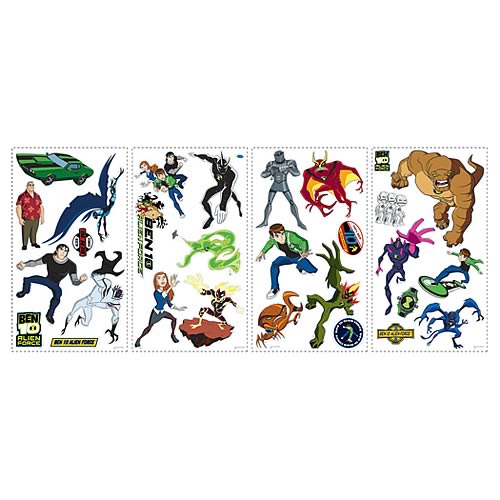 Ben 10 Alien Force Peel and Stick Wall Applique