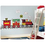 All Aboard! Peel and Stick Megapack Wall Appliques