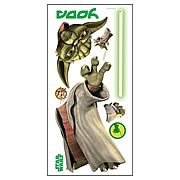 Star Wars Clone Wars Yoda Giant Wall Applique