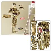 Star Wars Classic C-3PO Peel and Stick Giant Wall Applique