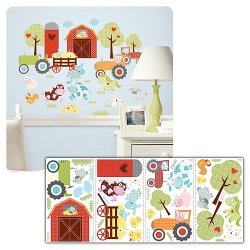 Happi Barnyard Peel and Stick Wall Decals