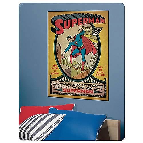 Superman Issue #1 Comic Book Peel and Stick Decal