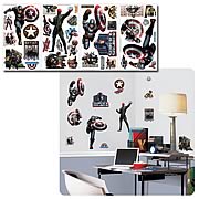 Captain America Movie Peel & Stick Wall Decals