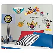 Mickey Mouse & Friends Clubhouse Pilot Wall Decals