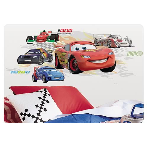 Cars Lightning McQueen Collage Wall Sticker