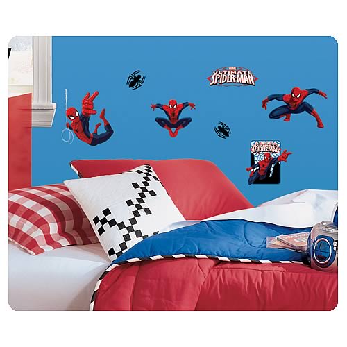 Ultimate Spider-Man Cartoon Peel and Stick Wall Decals