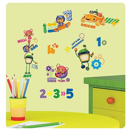 Team Umizoomi Peel and Stick Wall Decals