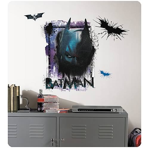 Batman Dark Knight Rises Shadows Giant Wall Decal