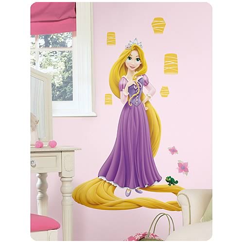 Disney Tangled Rapunzel Glow in the Dark Giant Wall Decal