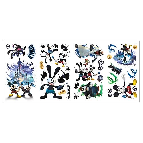 Mickey and Friends Epic Mickey 2 Peel and Stick Wall Decals