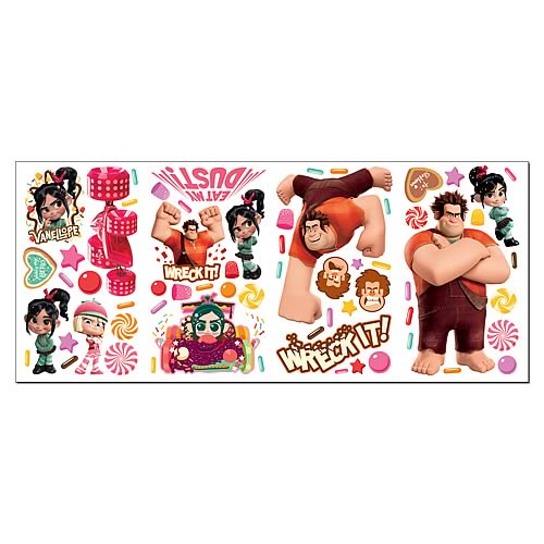 Wreck-It Ralph Peel and Stick Wall Decals